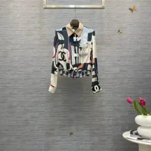 CHANEL Stylish Men's Printed Shirt