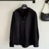 DIOR Solid Casual Black Shirt for Men