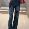 LOUIS VUITTON Denim Jeans Black