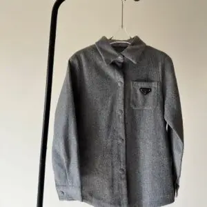 PRADA Grey Wool Jacket