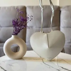 ALAIA Heart-Shaped Love Purse