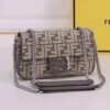 Fendi Baguette Chain Midi Shoulder Bag