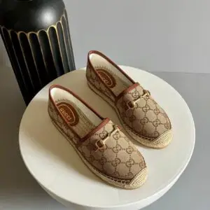 Gucci Horsebit GG Canvas & Leather Bag