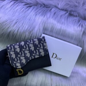 Dior Saddle Bloom Card Holder