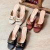 Gucci Horsebit Leather Slides